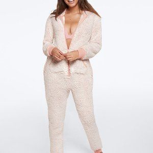 VS Pink SHERPA ONE-PIECE